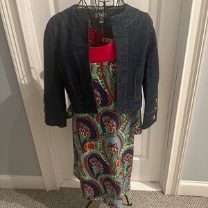 LOFT Dark Blue Jean Jacket